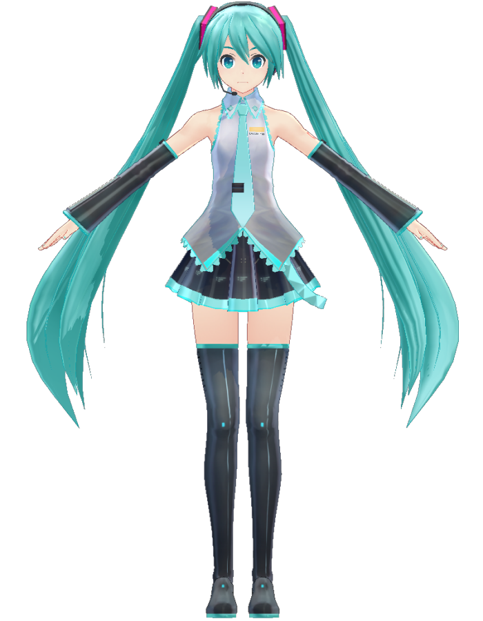 hatsune miku mmd model